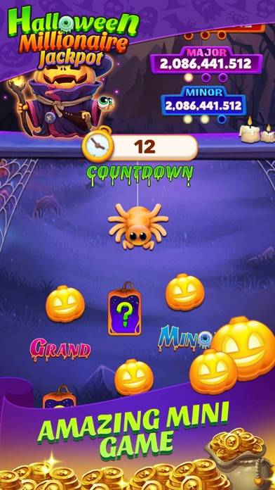 Halloween Millionaire Jackpot Bildschirmfoto