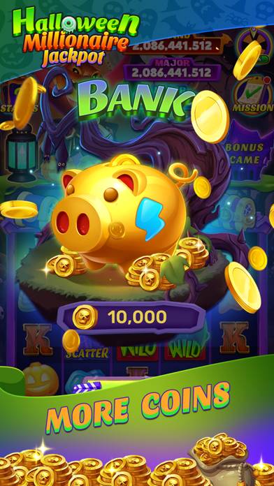 Halloween Millionaire Jackpot game screenshot