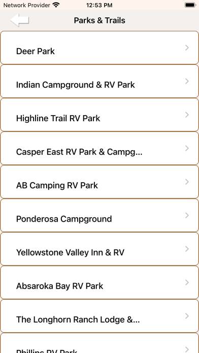 State Parks & NPS App-Screenshot