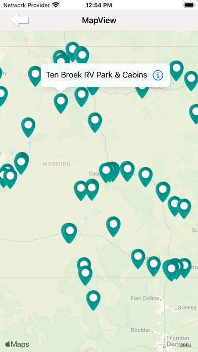 State Parks & NPS App-Screenshot