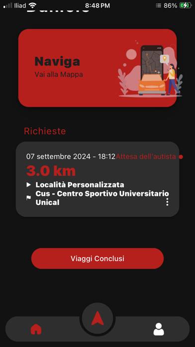 Navetta Unical Schermata dell'app