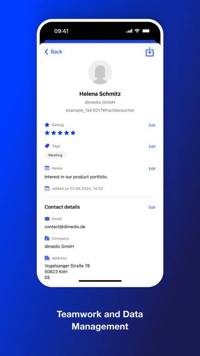 LeadMate App skärmdump