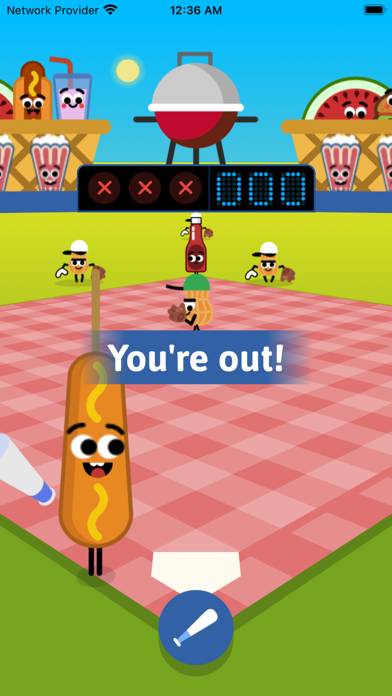 Doodles Baseball Game game screenshot