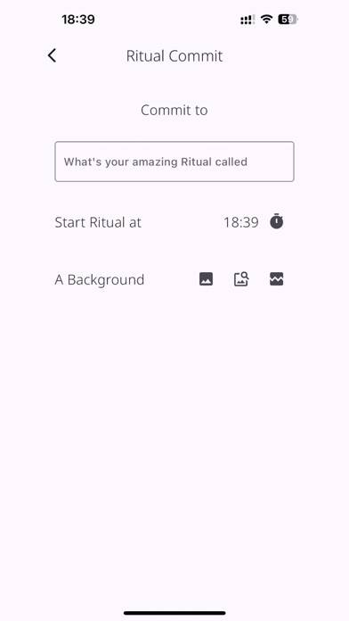 Hornor Ritual Habit App screenshot