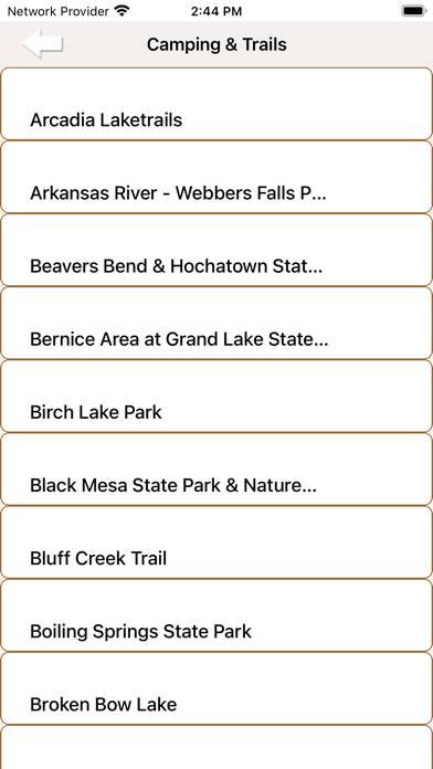 Oklahoma-State Parks & Trails screenshot #2
