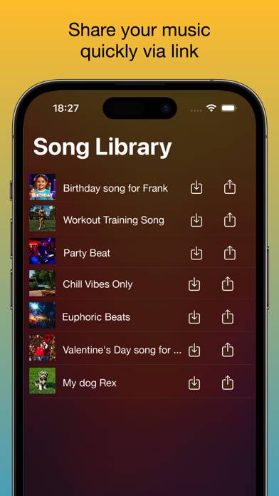 DjAI Schermata dell'app