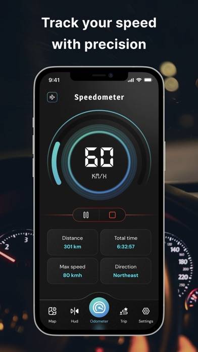 Track Speed: Speedometer GPS immagine dello schermo