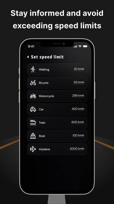 Track Speed: Speedometer GPS Schermata dell'app