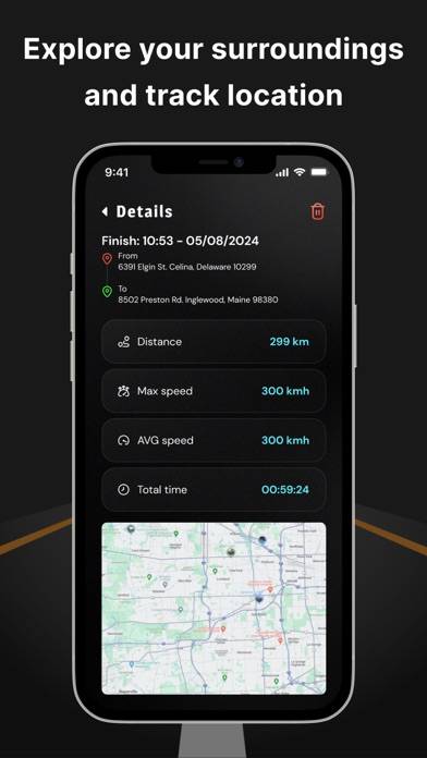 Track Speed: Speedometer GPS Schermata dell'app