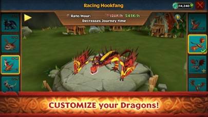 Dragons: Rise of Berk Captura de pantalla de la aplicación #6