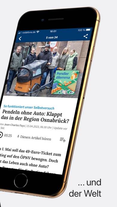 Noz News App-Screenshot