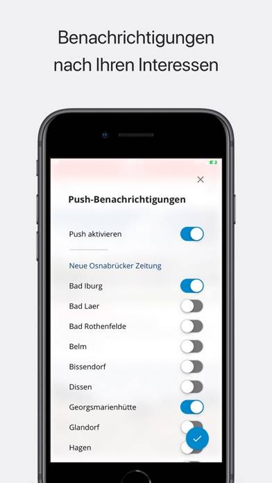 Noz News App-Screenshot