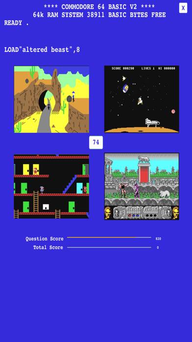C64 Quiz Schermata dell'app #1