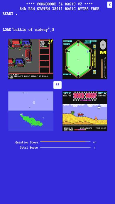 C64 Quiz Schermata dell'app #3