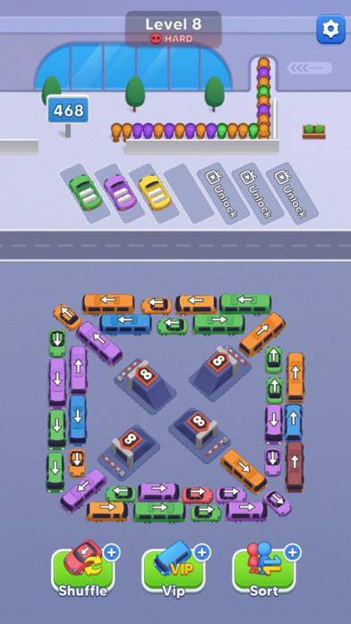 Bus Station Jam: 3D Parking game screenshot