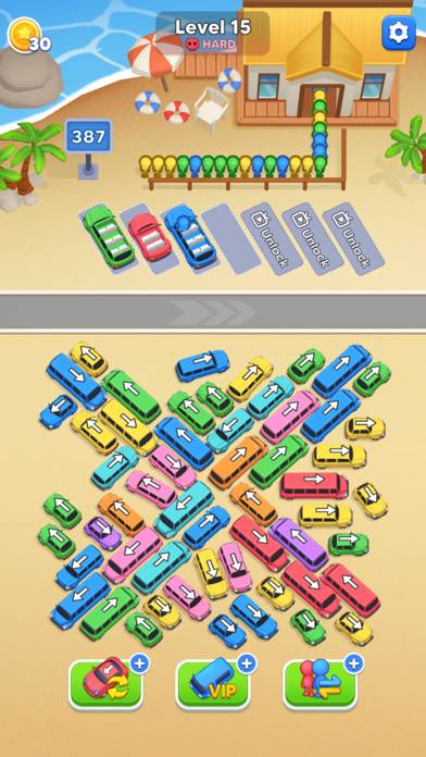 Bus Station Jam: 3D Parking game screenshot