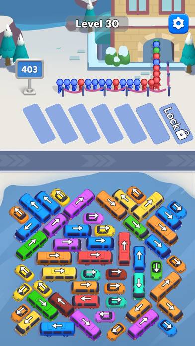 Bus Station Jam: 3D Parking game screenshot