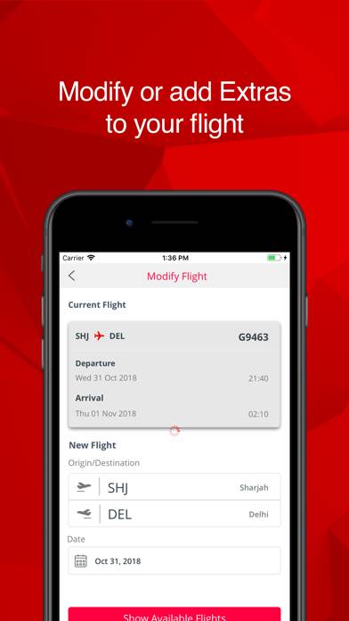 Air Arabia App screenshot #5