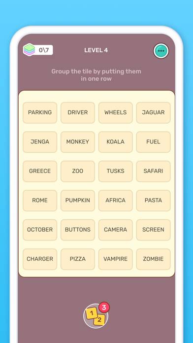 Connect Word Association Game immagine dello schermo