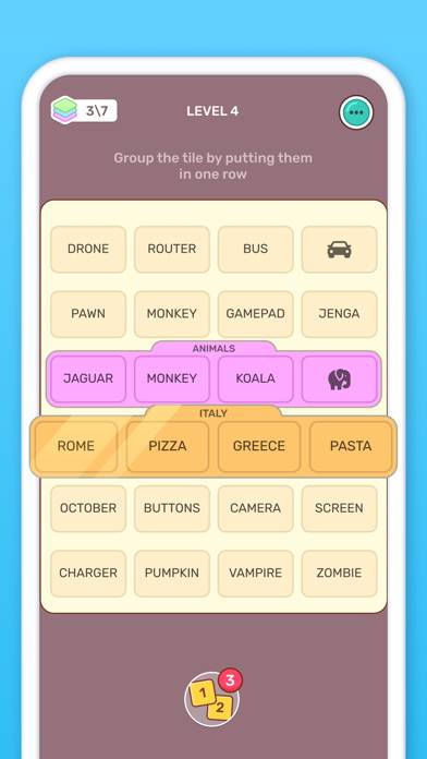 Connect Word Association Game immagine dello schermo