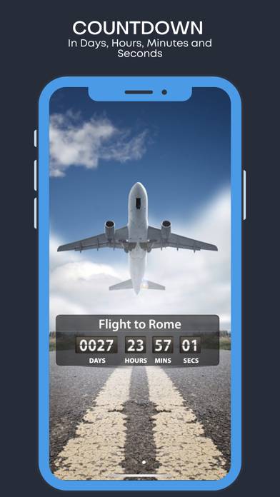 Holiday and Vacation Countdown App skärmdump #1