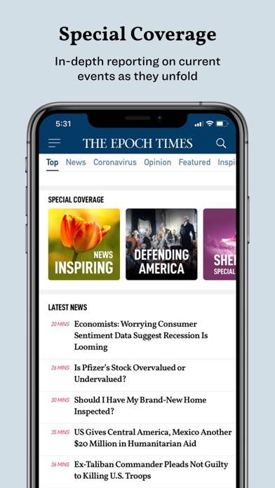 Epoch Times: Live & Breaking App screenshot #4