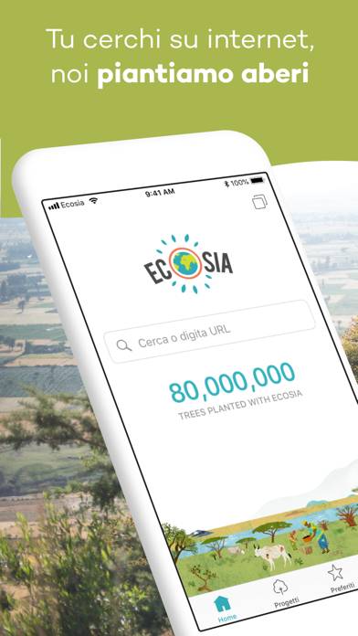 Ecosia Captura de pantalla de la aplicación #1