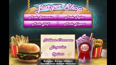 Burger Shop Bildschirmfoto