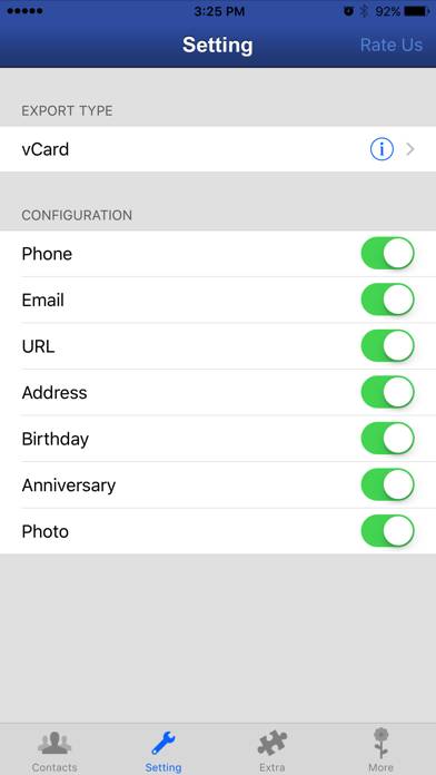 My Contacts Backup App screenshot #4
