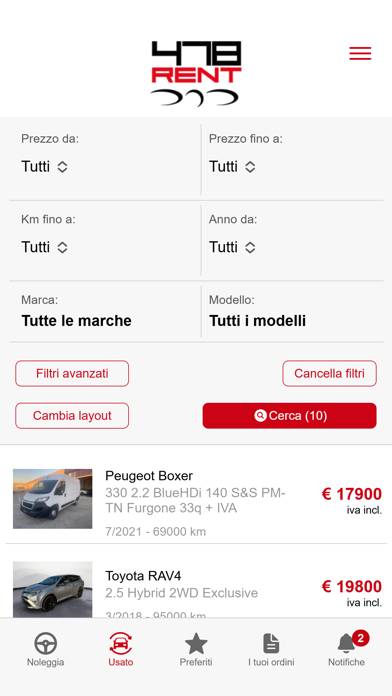 478 Rent Schermata dell'app