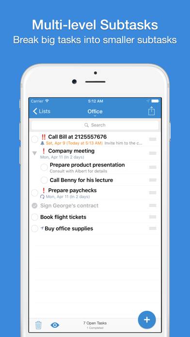 GTasks Pro for Google Tasks App-Screenshot #2