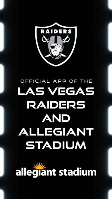 Raiders plus Allegiant Stadium App screenshot