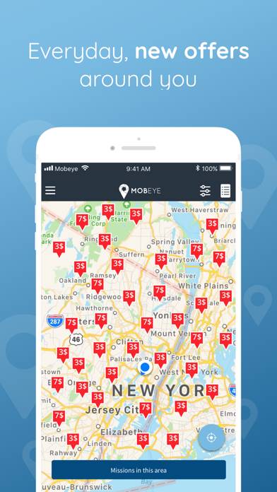 Mobeye App screenshot