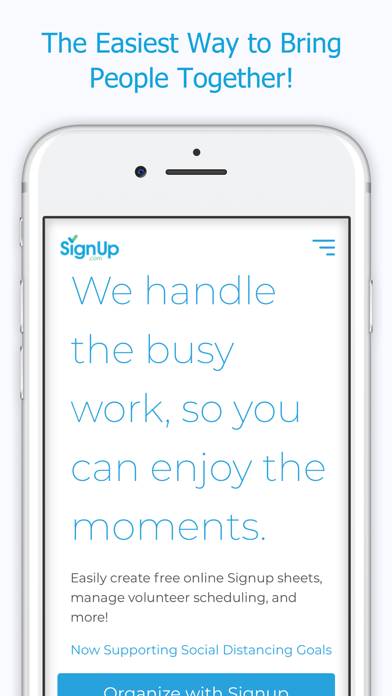 Sign Up by SignUp.com screenshot