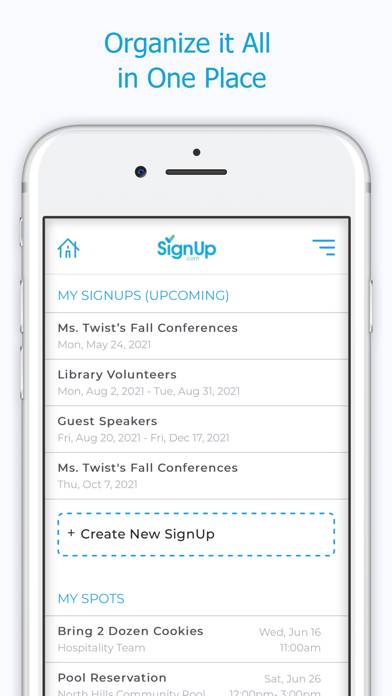 Sign Up by SignUp.com App screenshot #2