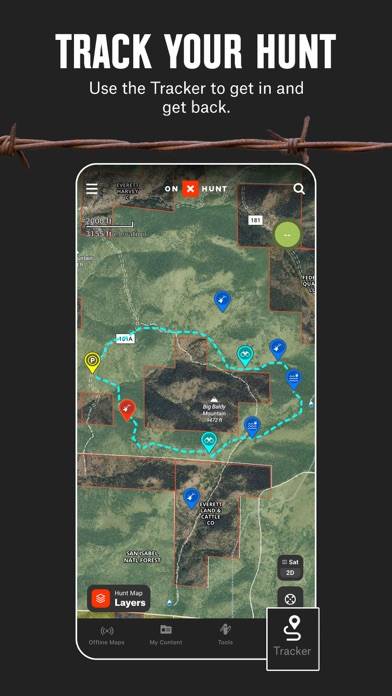 OnX Hunt: GPS Hunting Maps App screenshot