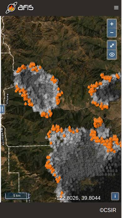 AFIS Wildfire Map