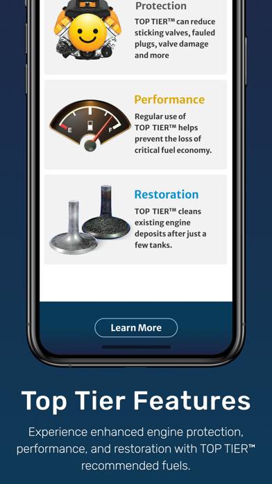 TOP TIER™ Station Finder App screenshot