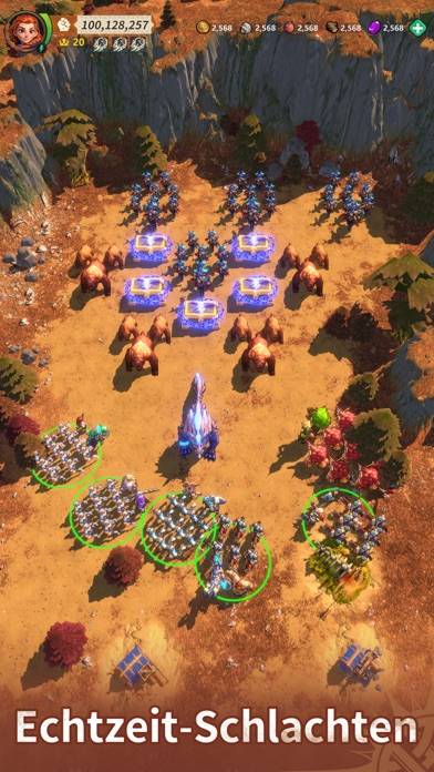 Fate War skärmdump av spelet