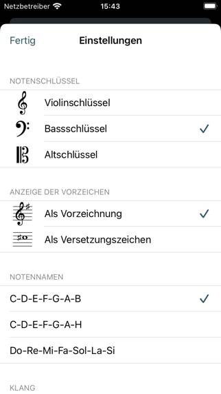 Quinterval App-Screenshot