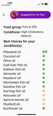 High Cholesterol Capture d'écran de l'application