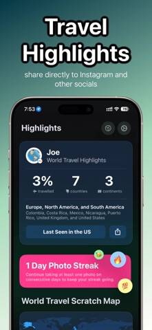 Travel Tracker: Landmarked screenshot #2