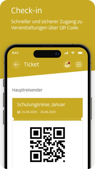 DVAG MeinEvent App-Screenshot