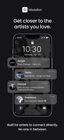 Medallion App screenshot