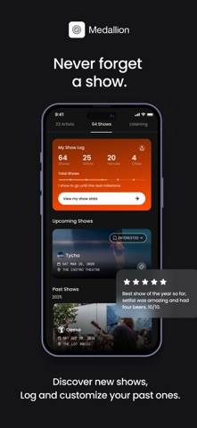 Medallion App screenshot