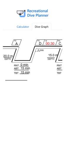 Dive Planner Calculator captura de pantalla #3
