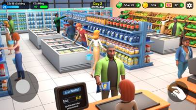 Supermarket Tycoon 3D captura de pantalla del juego