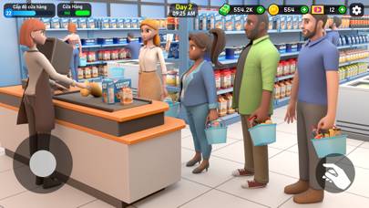 Supermarket Tycoon 3D captura de pantalla del juego