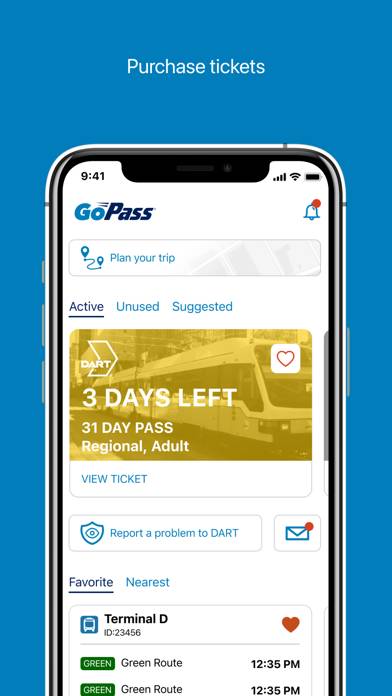 GoPass App screenshot #1