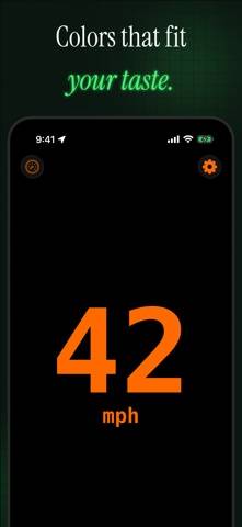 EyeSpeed Speedometer App screenshot